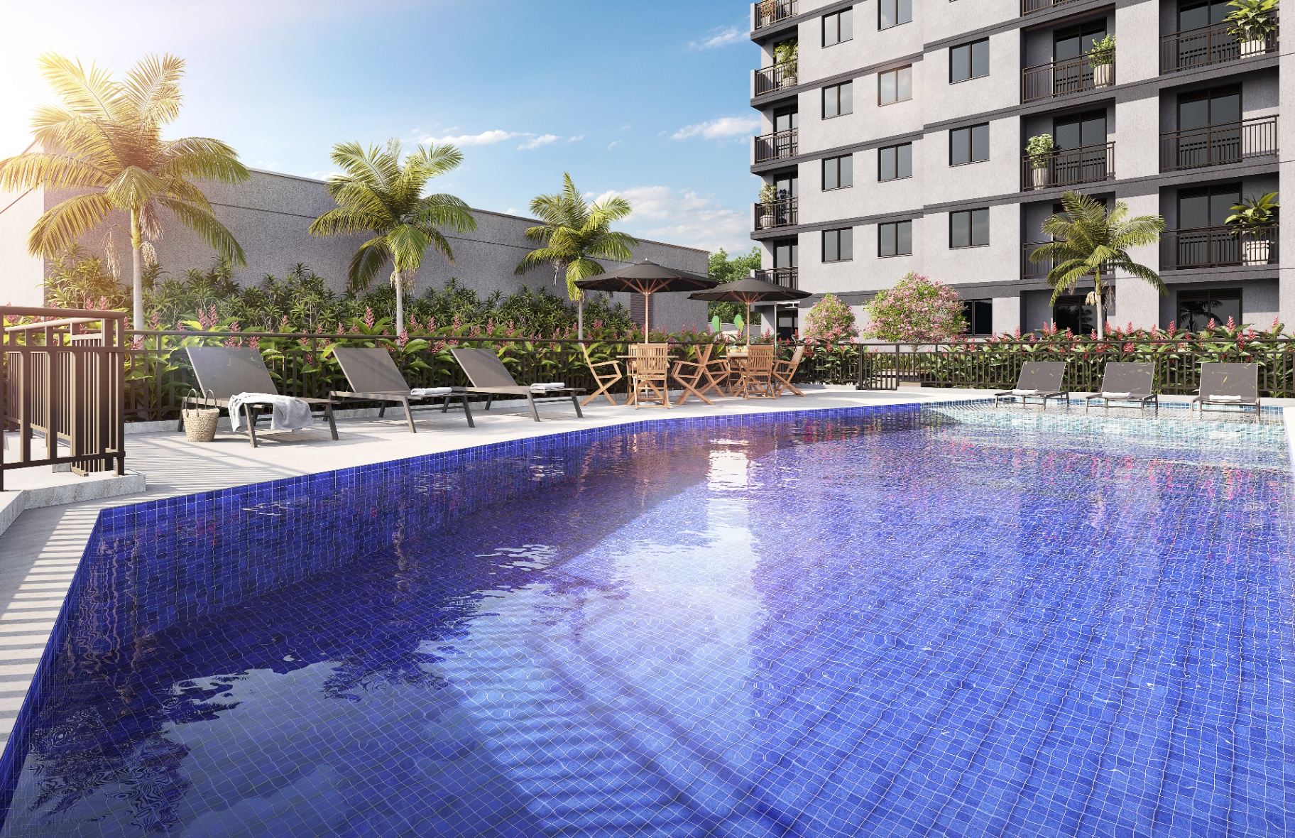 Piscina do empreendimento